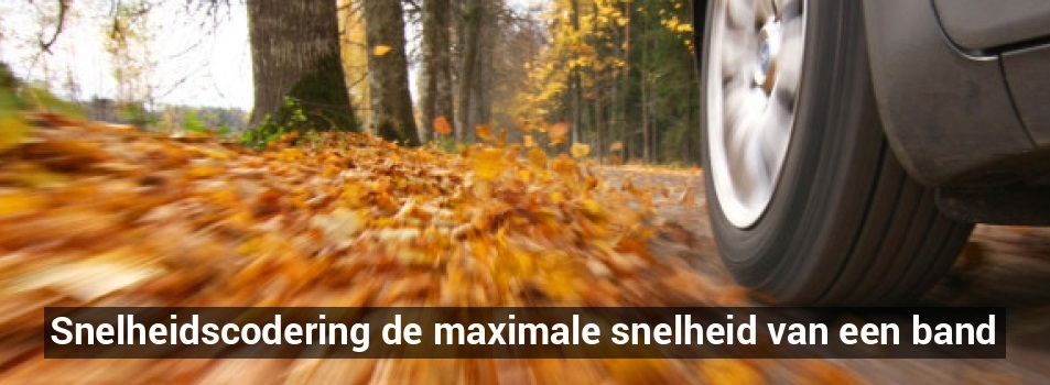 Snelheidscodering van banden Snelheidscodering van banden