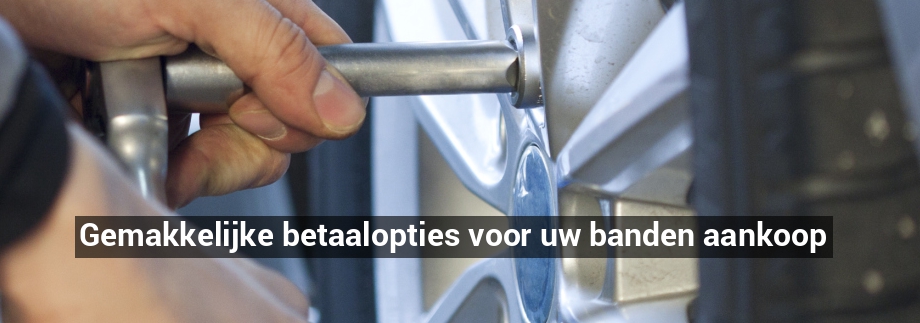 Betaalopties in onze bandenwebwinkel